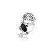 S925 Sterling Silver Charm Animal Christmas Snowman Train Present Box Beading Original Pandora Armband DIY Tillbehör Tillbehör Pärlor Gratis frakt