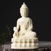 Dekorativa föremål Figurer Medicin Master Buddha Tecken Staty Harts Art Sculpture Exquisite Carving Home Room Office Decor Figur Free Delivery 230804