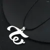 Choker Kpop Groep Tweemaal W Logo Ketting Titanium Stalen Hanger Voor Vrouwen Sieraden Collares