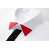 Nuovo arrivo di alta qualità manica corta colletto rosso brillante cuciture a contrasto camicia da uomo moda atmosfera taglia M LXL 2XL 3XL 4XL