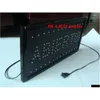 LED 보드 빌보드 TRA 밝은 네온 사인 오픈 애니메이션 표지판 빌보드 크기 5533CM8520440 드롭 배달 전자 장치 가제트 DHHWH