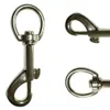 Coleiras para cães Trelas 5Pçs Giratórias Chaveiro Externo Snap Hook Fivela Fecho para Casa Camping Pet Clipe Mosquetão Mola Multifuncional Acc248v