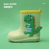 Rain Boots Kids Rain Boots Cartoon Unicorn Baby Boys Girls Rainboots Outdoor Water Shoes Waterproof Rubber Rain Shoes Children Muck Boots 230804