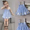 Girl Dresses 2023 Summer Cute Girls Princess Dress Kids Sleeveless Children Birthday Party Vestido Easter Tutu Costume #1578