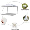 10'x10'Outdoor Canopy Party Wedding Tent Garden Gazebo Events Pavilion