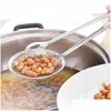 Cooking Utensils Stainless Steel Filter Spoon Kitchen Oil-Frying Basket With Clip Mti-Functional Strainer Accessories Tools Salad Bb Dhfzu