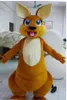 Traje de mascote de canguru fofo de Halloween de alta qualidade Personalizar animal de desenho animado de pelúcia personagem de tema de anime tamanho adulto fantasia de carnaval de natal