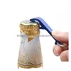 Openers Beer Bottle Opener Keychain 4 In 1 Pocket Aluminum Can Mticolor Unique Creative Gift Drop Delivery Home Garden Kitchen Dining Dh3Op