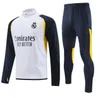 2023 2024 Real Madrids Tracksuit Training Suit Vini JR Bellingham 23/24 Real Madrides Men and Kids Football Camavinga Sport