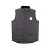 Herrkvinnor Down Vest Puffer Jacka Parka från Kanada Jackor Vests Luxury Winter Coat Ytterkläder