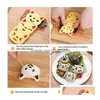 Herramientas de sushi Cute Smile Cat Rice Mold Decor Cutter Sandwich Diy Tool Japonés Ball Maker Kitchen Drop Delivery Home Garden Dining Bar Dhzm8