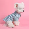 Abbigliamento per cani Vestiti per animali domestici non restringenti Camicie estive in stile hawaiano Comode camicie per cani traspiranti e lavabili Top Accessori per piccoli animali domestici