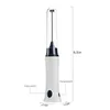 handheld electric coffee mixer frother automatic milk beverage foamer cream whisk cooking stirrer egg beater with cover