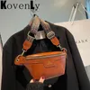 Waist Bags Casual For Women Chest Bag Zipper Banana Design Fashion Fanny Pack Leisure Travel Crossbody Packs 230804