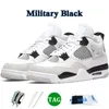 2024 Designer Sneakers 4 Basketball Shoes Men Women 4s Pine Green Seafoam Military Black Cat Midnight Navy red cement Oreo Red Bred Mens Trainers canvas