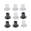 Shoe Parts Accessories Aohaolee 100 Pair Heel Protector Latin Stiletto Dancing Cover Stoppers Nonslip Silicone High Heeler For Wedding Party Favor 230804