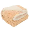 Blankets Double-Faced Faux Fur Blanket Soft Fluffy Sherpa Throw For Beds Er Shaggy Bedspread Plaid Fourrure Jllngo Mxhome Drop Deliv Dhmth