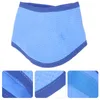 Coleiras de cachorro azul regata azul com resfriamento instantâneo gola cachecol toalhas para pequeno médio grande (tamanho)