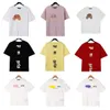 2023 Men and Women Fashion Palm T-shirts Summer Designer Luxurys Trends Brand Angels Citys Letter Printed Loose Tee Tops Casual Street Sprayed Cotton High Quality