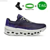 سحابة Nova Running Shoes Women Cloudnova نموذج الأحذية مصمم حذاء CloudMonster Monster Sneakers تجريب و Cross Federer Cloudaway White Pearl Men Trainers