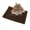 Petit Animal Fournitures 30X20Cm Tapis De Lit De Hamster Pour Animaux De Compagnie Tapis De Sommeil Chaud Pour Chinchilla Lapin Hérisson Maison Cochon D'inde Coussin Nid Animaux Dhdfj