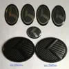 3D black carbon K badge Emblem sticker 7pcs set fit KIA new Forte YD K3 2014-2015 car emblems2889