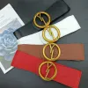 2023 Belts For Women Designer Elastic Belt Fashion Designers Luxury Gold Buckle Waist Chain Dress Accessories Lady Waistband Girdle Width 7Cm Wholesale