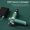 Full Body Massager JXP Massage Gun Cross Lcd-scherm Sport Fitness Draagbaar Muscle Electric Machine Masajeador High Frequency Mini Fascia 230804