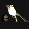 Wall Lamp Magpie Creative Bird Balcony Living Room Floor Nordic Simple Art Design Bedroom Crossover Lighting