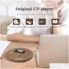 CD Player T CD611 Portable LCD Display Antiskip Sockproof Car Stereo Aux MP3 Ersättare för hörlurare7753947 Drop Delivery Electron Dhobi