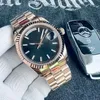 Męski zegarek luksusowy sportowy zegarek rozmiar 41 mm róża złota ze stali nierdzewnej 904L Automatyczny ruch zegarek Luminous dla mężczyzn zegarek wysokiej jakości luksusowy zegarek