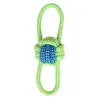 Jouets pour chiens à mâcher Jouet pour animaux de compagnie Coton tressé Corde assortie Mâcher Noeud durable Chiot Dentition Jouer pour chiens Chiots Drop Delivery Otcjc