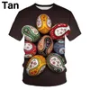 Men's T Shirts Summer Fashion Men/Women 3D Shirt Easter Egg Print T-Shirt Male Short Sleeve Harajuku Style Tshirt Streetwear Clothes Tops