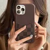 Case Fashion Phone Leather Mobile For Iphone 13 14 12 11pro Max Mens Womens Mobile Phone Shell Card Pocket Water Resistant Wear Resistant