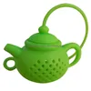 Coffee Tea Tools Sile Infuser Creativity Teapot Shape Reusable Filter Diffuser Home Maker Kitchen Accessories Drop Delivery Garden Dhywl