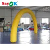 Arche gonflable bon marché de 6 m utilisée comme ligne de départ et d'arrivée pour la compétition d'activités promotionnelles et l'arche d'opération