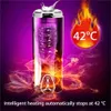 Masturbators Male Masturbator Electric Piston Heating Automatic Vibrator 10 Kind Rotation Telescopic Smart Voice Masturbators Sex Toy for Men 230804