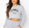 Los Angeles Womens Hoodie Pullover Sweatshirt Designer Hoodies Women Clothing