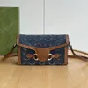 Hästbit mini axelväska designer väska kedja band crossbody väska handväska kvinnor läder mode klassisk stil pochette hasp blixtlås plånböcker handväska 2024