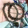 Strand Sirius Meteorite Stone Beads Natural Gemstone Jewelry Bracelet Pour Hommes Femmes Cadeau En Gros!