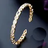 Bangle Zlxgirl Gold And Silver Plated Saudi Arabia Jewelry For Women Wedding Party Dubai Brincos Para As Mulheres 2023