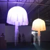 SayOK 1 m/1,5 m/2 m lueur de méduse suspendue gonflable avec décorations suspendues et sèche-cheveux utilisé pour les activités de fête de bar familial