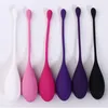 Eggsbullets Smart Kegel Ball Vaginal hantlar Full Silicone Pussy Vagina Dra åt träningsbollar Set för Women Lady 230804