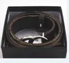 Cintura di design da uomo di alta qualità Cinture di lusso di moda Cintura in pelle a righe con fiori scozzesi Cintura di alta qualità per uomo e donna di design 3,8 cm