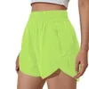 Shorts pour femmes TNO femmes Shorts de course Zipper Pockeks Shorts de sport Gym court exercice entraînement Shorts d'entraînement 230804