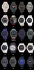 Iced Out Watch Sports Digital Quartz Men's Watch LED Dual Display World Time Full Function Auto Hand Lift Light Oak Series