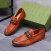 2023 hommes formelles sans lacet chaussures habillées en cuir véritable officier affaires mocassins hommes professionnels Oxfords marque fête mariage chaussures plates taille 38-44