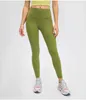 12 colori Pantalone Second Skin Feel Pantaloni da yoga Donna Squat Proof 4-way Stretch Sport Gym Legging Collant fitness