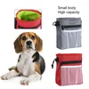 Housses de siège de voiture pour chien porte-collation multifonctionnel sac de rangement des aliments pochette de friandises poche de fermeture