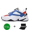 2024 MONARCH M2K TEKNO DAD SPORTS RU STOR OFFS TOPPALKALITET KVALIK KVINNA MENS DESIGNER ZAPATILLAS VIT Sporttränare Sneakers 36-45